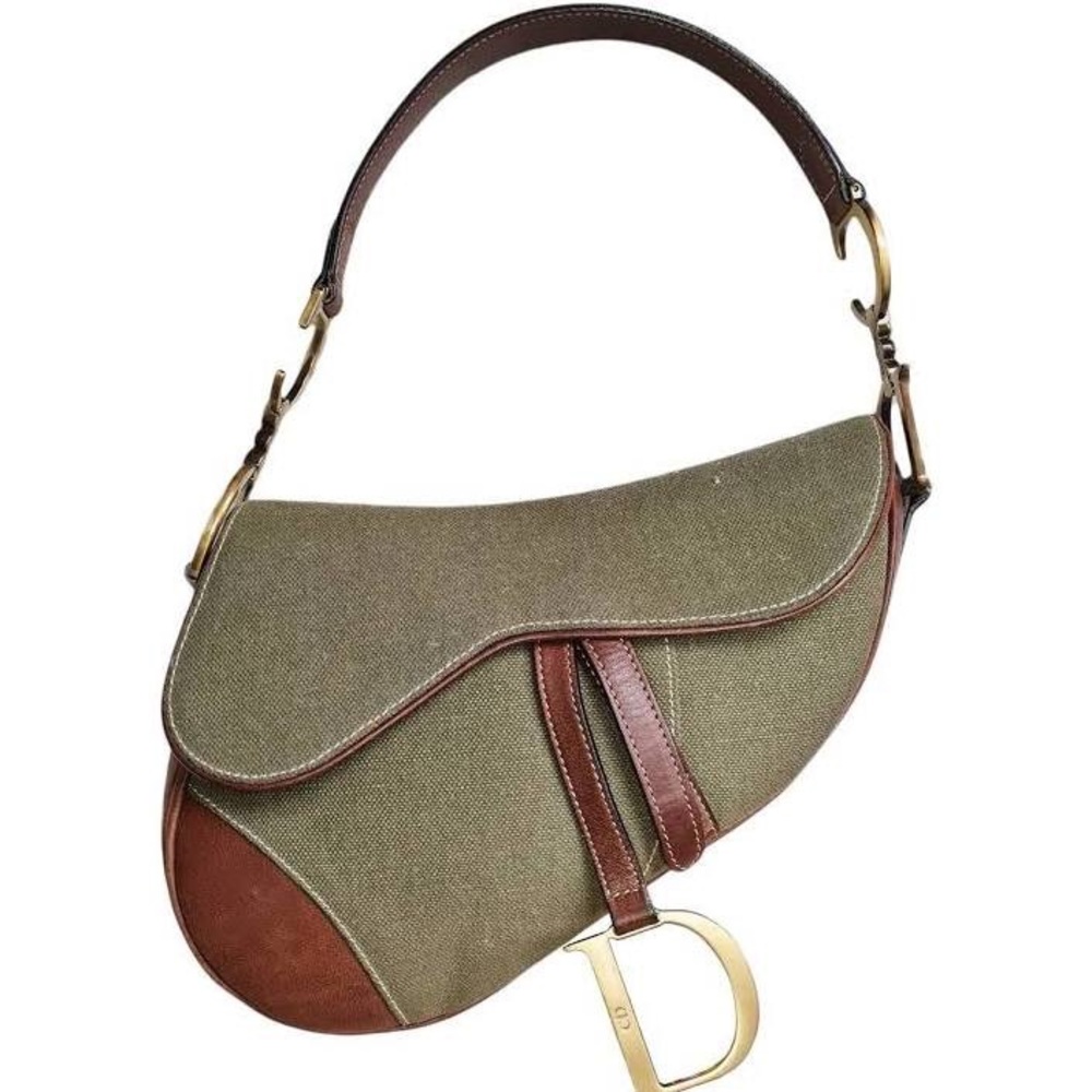 Vintage Christian Dior Saddle Bag